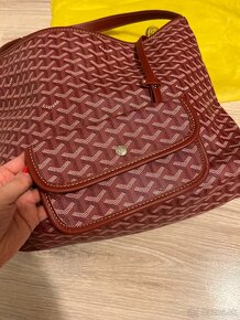 Goyard kabelka Bohéme Hobo - burgundy (GO2) - 5