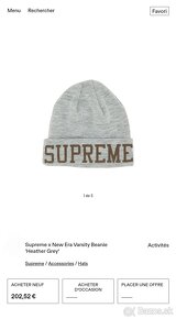 Supreme beanie ciapka capica - 5