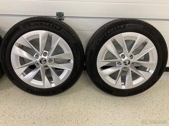 Letná sada org ŠKODA 5x112 R17 7J ET46 205/55 R17 - 5