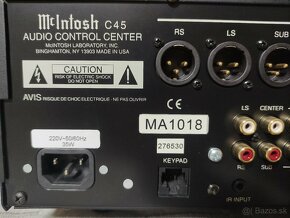 McIntosh C45 high end Audio Control Center - 5