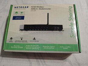 ADSL router Netgear N150 | 1000 DGN | Wi-Fi ADSL2+ - 5