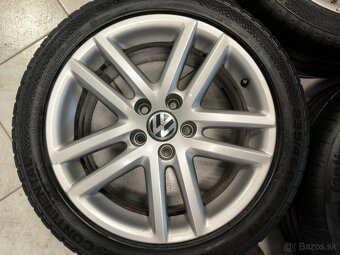 Originál ALU VW 5x112 17" s pneu 235/45/17 - 5