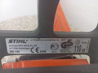 Stihl ms 180 - 5