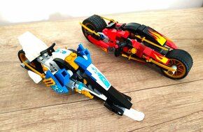 LEGO NINJAGO 70667 Kaiova ozbrojená motorka a Zanov snežný - 5