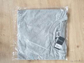 Nové Pánske tričko Big Wave Tee grey veľkosť 4XL - 5