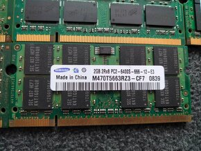 pamäte (ram) pre notebooky 2gb DDR2 - 5