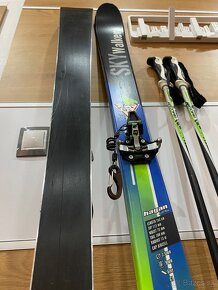 Skialpset lyže 154cm lyžiarky 26cm - 5