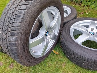 17" ALU 5x112 BMW X1, + TPMS+ zimné 225/55 r17 do 7mm - 5