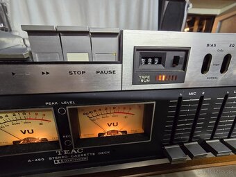 TEAC A-450 vintage kazetový deck - 5