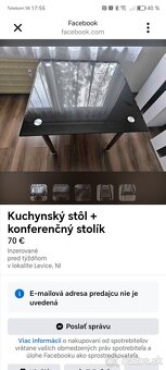 Kuchynský stôl a konferenčný stolík - 5