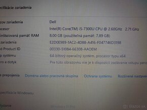 Dell Latitude 7280 , Intel® Core™i5 , 8gb ram , ssd , Win 11 - 5