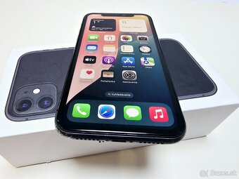 APPLE IPHONE 11 64GB BLACK ,BATERKA 100% - 5