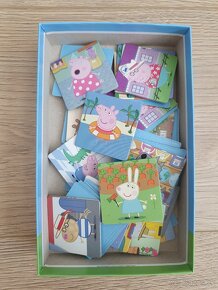 Puzzle Peppa pig 3 in 1+pexeso grátis - 5