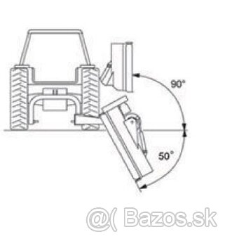 Priekopový mulčovač BELS100 pro malotraktor - 5