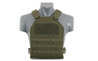 Predam airsoft plate carrier od green / grey - 5