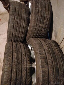 4ks alu disky orig. Volvo 5x108 R20 + pneu 255/45 r20 - 5