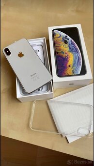 iPhone Xs Silver BATERIE 100% TOP - 5