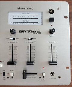 Predám mixpult OMNITRONIC CM-742 EL - 5