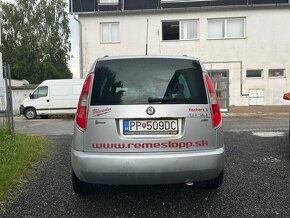 Škoda Roomster 1,6 TDI 66kW - 5