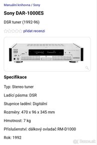 Sony DAR 1000 ES dsr tuner - 5