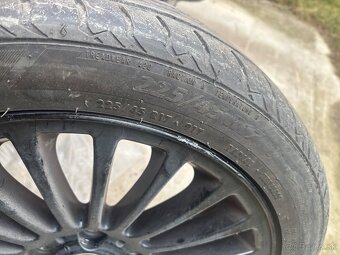 Predám disky s letnými pneu 225/45 R17 5x120 - 5