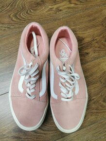 Ružové skate topánky Vans Old Skool v. 38 - 5