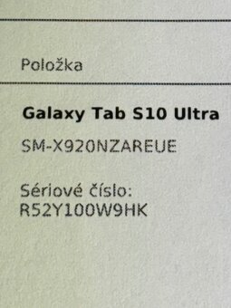 Samsung Galaxy tab s10 Ultra 256gb - zapečatený - 5