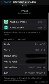 iPhone SE 2020 64 GB čierna - 5