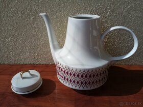 Stará porcelánová čajová súprava z bývalej GDR - 5