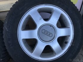 5x100 r15 zimné original Audi ronal - 5