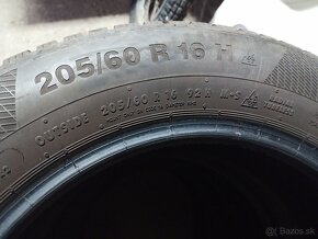 Predám sadu zimných pneu 205/60r16 - 5