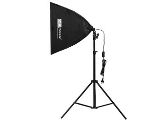 Softbox 50x50 cm so 135W žiarovkou - 5