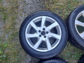 Disky a zimné pneu 225/50 r17 et50 volvo - 5