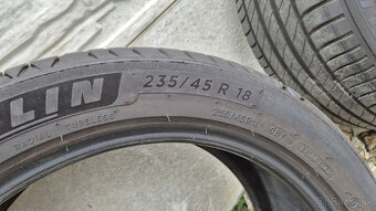 Letné Michelin 235/45 R18 E PRIMACY 98W XL FR DOT1424 nové - 5