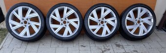 BERGAMO  org. VW 5x112  7,5x18 ET 51  225 40 R18 letné - 5