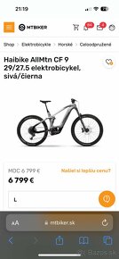 Haibike carbon 750wh bosh - 5