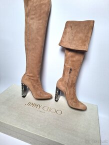 Čižmy/topanky nad kolena Jimmy Choo 38 - 5