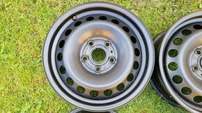 Plechové disky VW Golf 7, Škoda Octavia 3, 5x112 R15 - 5