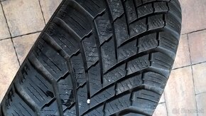 4 ks ZIMNÉ 185/60 R14 82T CONTINENTAL 5 mm 2018 LEN 15-€/kus - 5