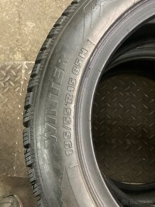 Zimné pneu 2ks 195/55R15 viem aj prezuť - 5