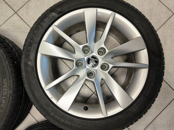 Škoda ALU R17 5x112 s pneu 225/45/17 - 5