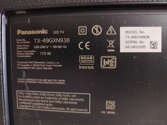 Predám/Vymením SMART LED TV Panasonic TX-49GXN9s Wi-Fi - 5