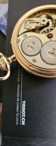 Zlate 14k vreckove hodinky IWC - 5