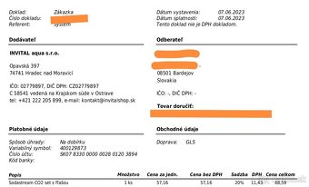 Sodastrem CO2 set s nočným vypínamim - 5