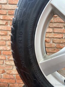 Disky 5x112 so zimnými pneu 205/55 R16 - 5