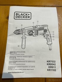 predaj vŕtačky BLACK&DECKER - 5