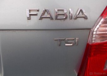 Škoda Fabia 1,2 TSI benzín manuál 63 kw - 5