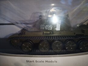 Predám kovový model tanku  T- 55, 1:43 - 5