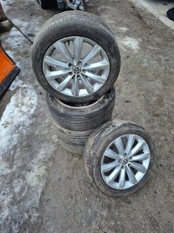 Predám elektróny 5x112r17 originál VW GROUP - 5kusov - 5