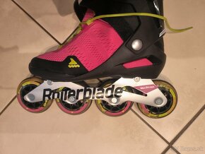 Kolieskové korčule dámske Rollerblade Spark 84 W Red - 5